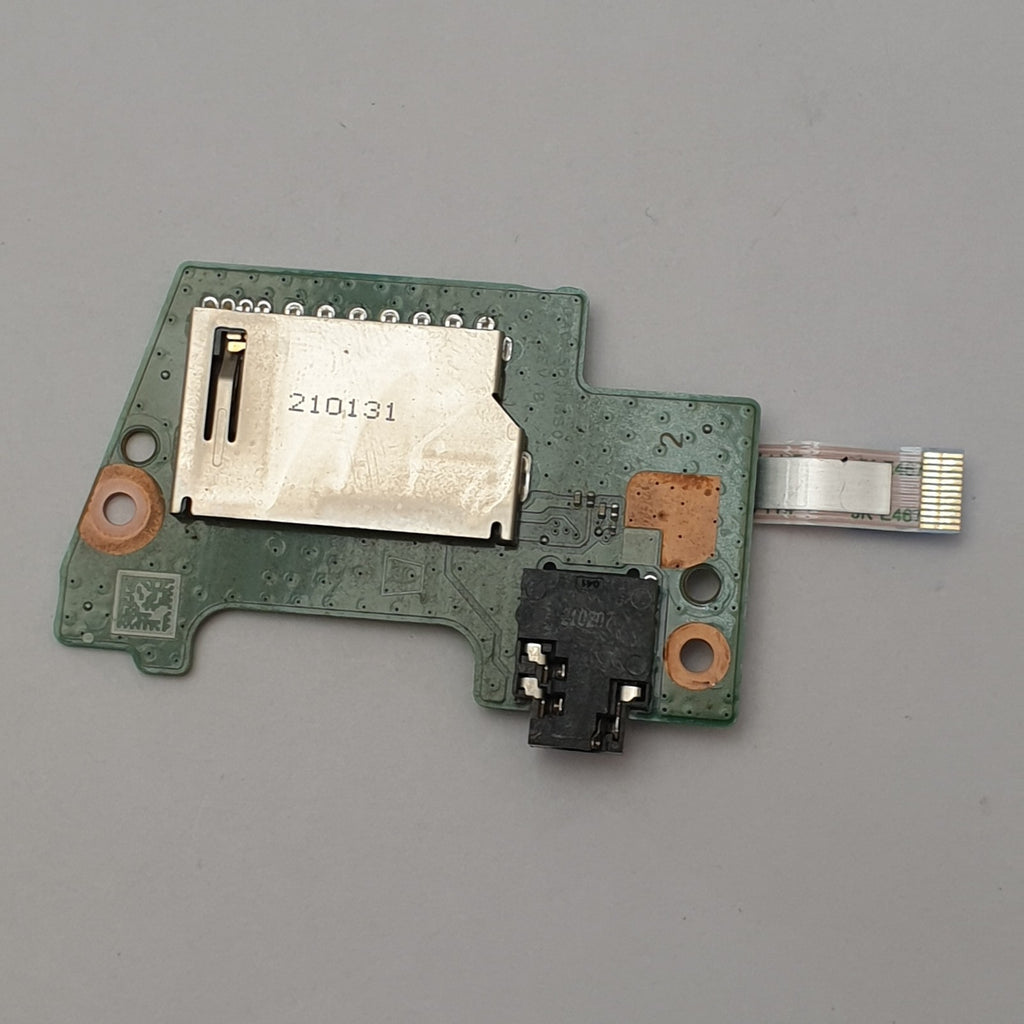HP Compaq 15s-fq203hd SD Card Reader Board Platine mit Audio Anschluss