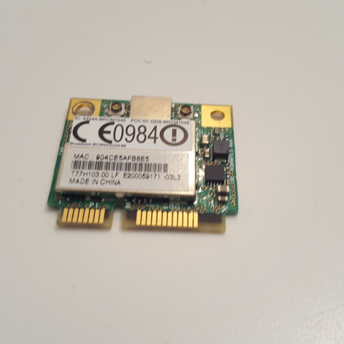 Acer Aspire 5741 WLAN Karte WiFi Modul Wireless Card