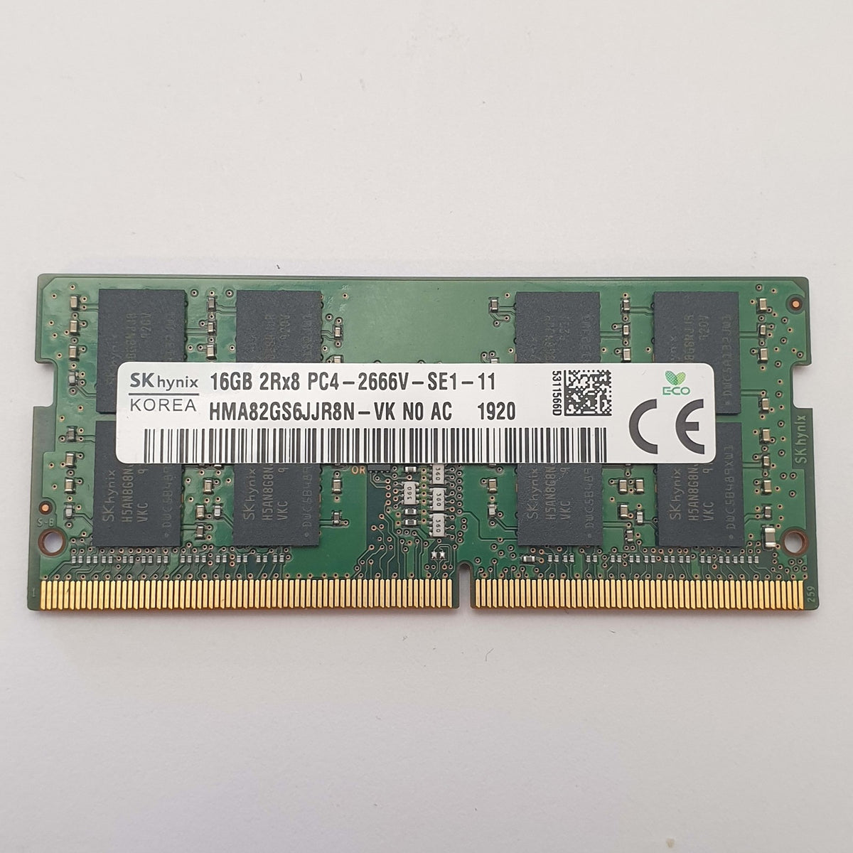SK Hynix 16GB DDR4 2666V 1x16GB Speicher Notebook Labtop RAM PC4