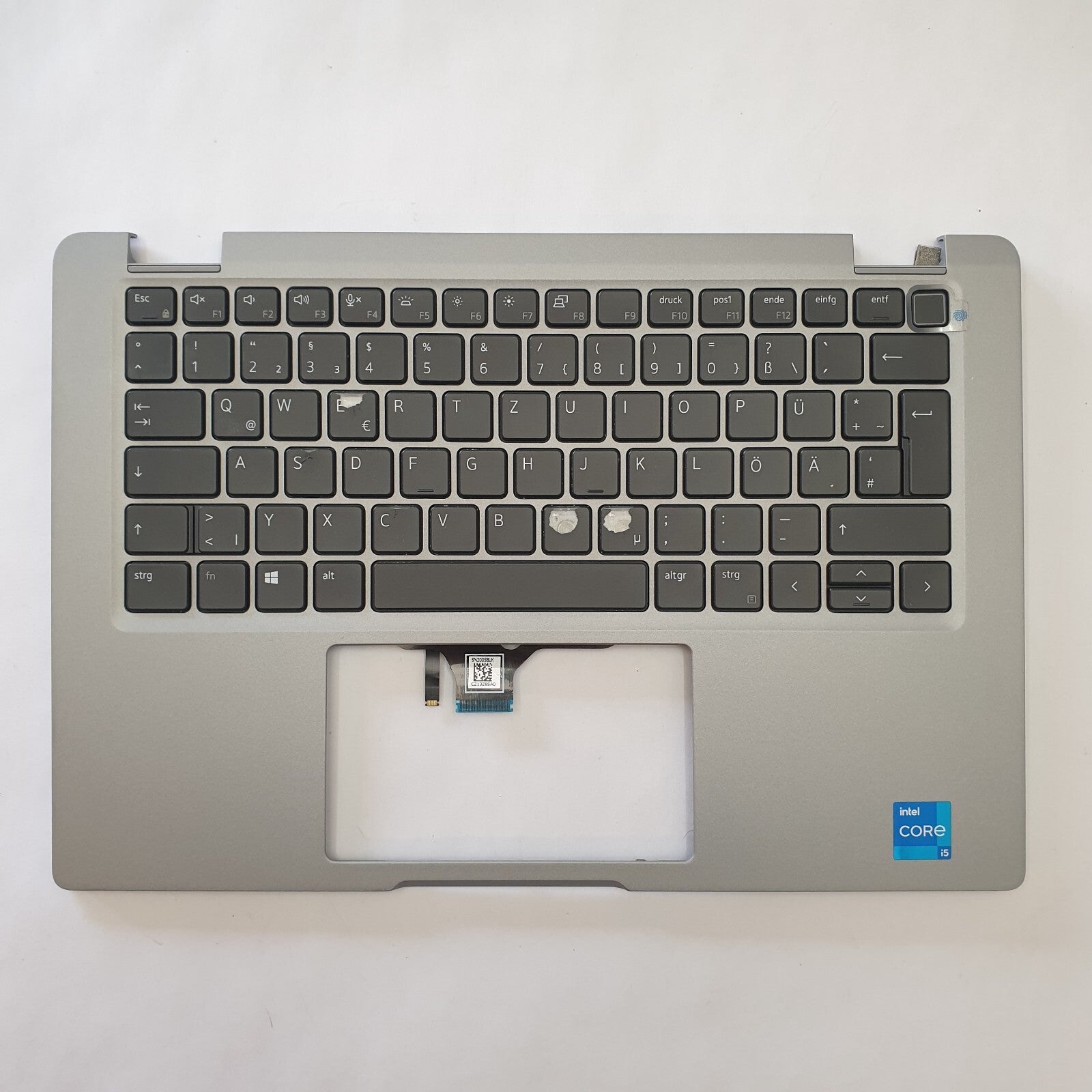 Dell Latitude 5320 Handauflage Tastatur Deutsch QWERTZ Palmrest Keyboard Backlit