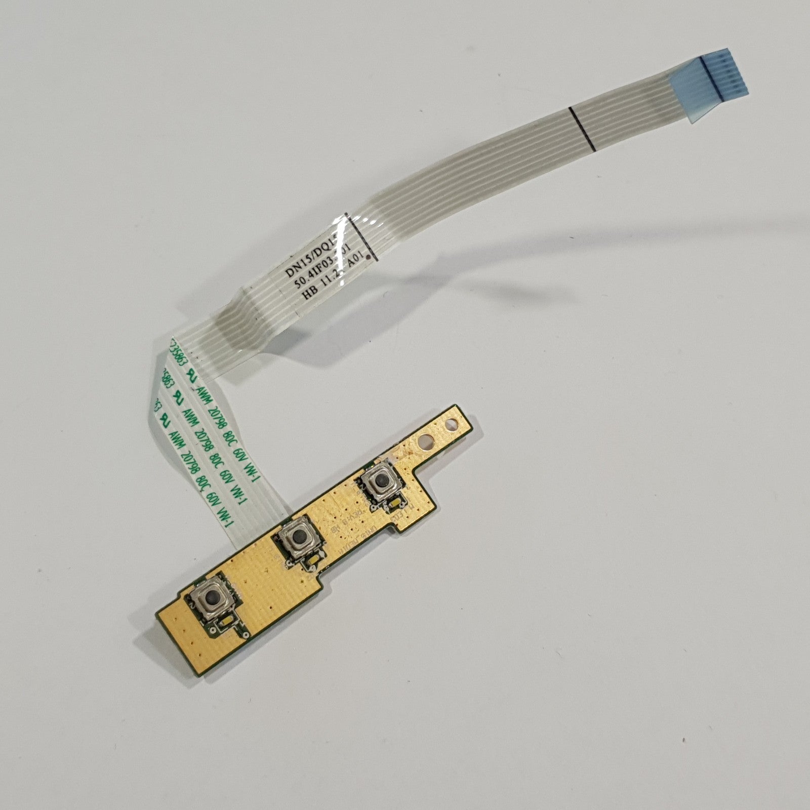 Dell Vostro 3550 Media Button Platine Schalter Board mit Kabel