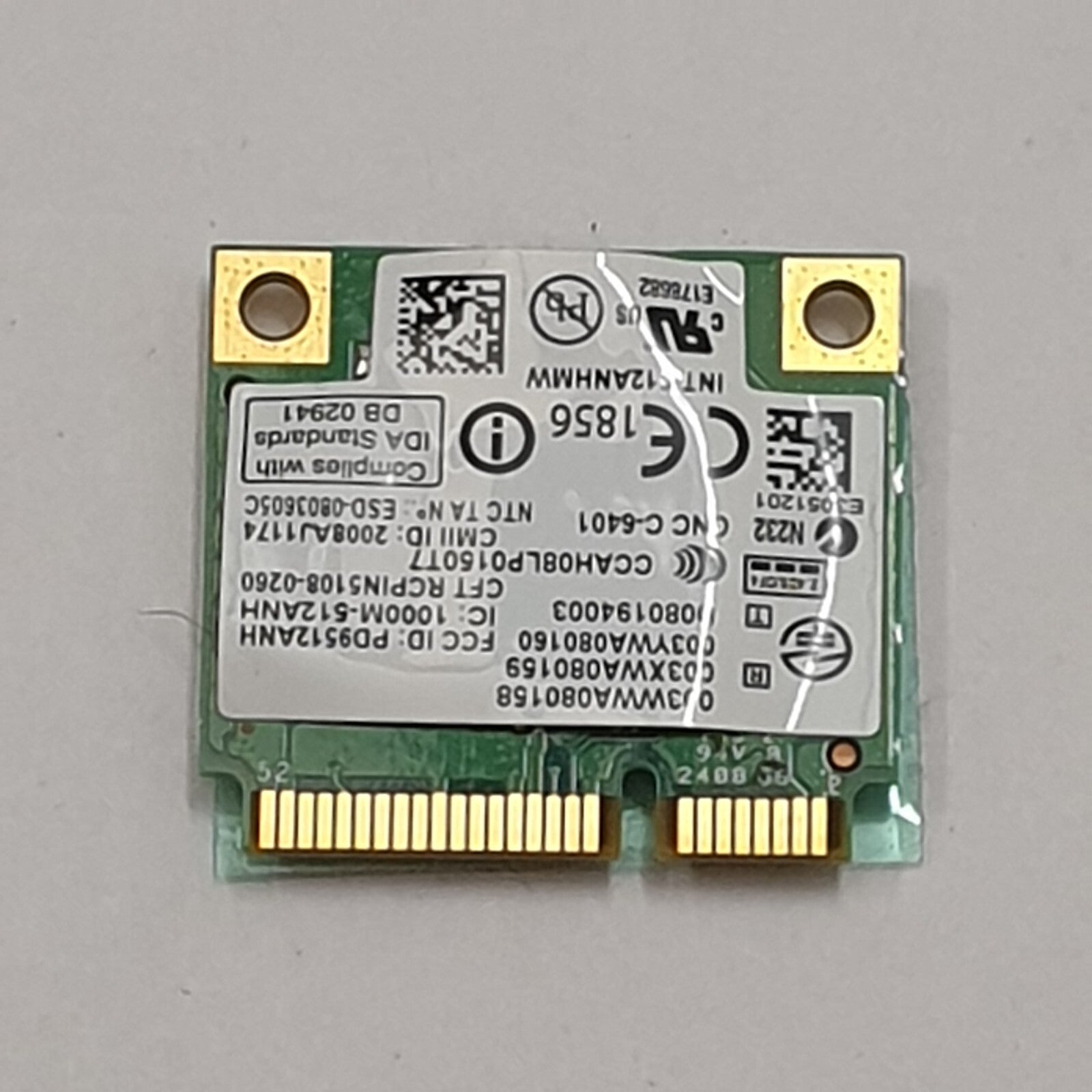 Sony VAIO PCG-7141M WLAN Karte Wifi PCG 7141M Intel WiFi Link 5100 WLAN Karte – Bild 2