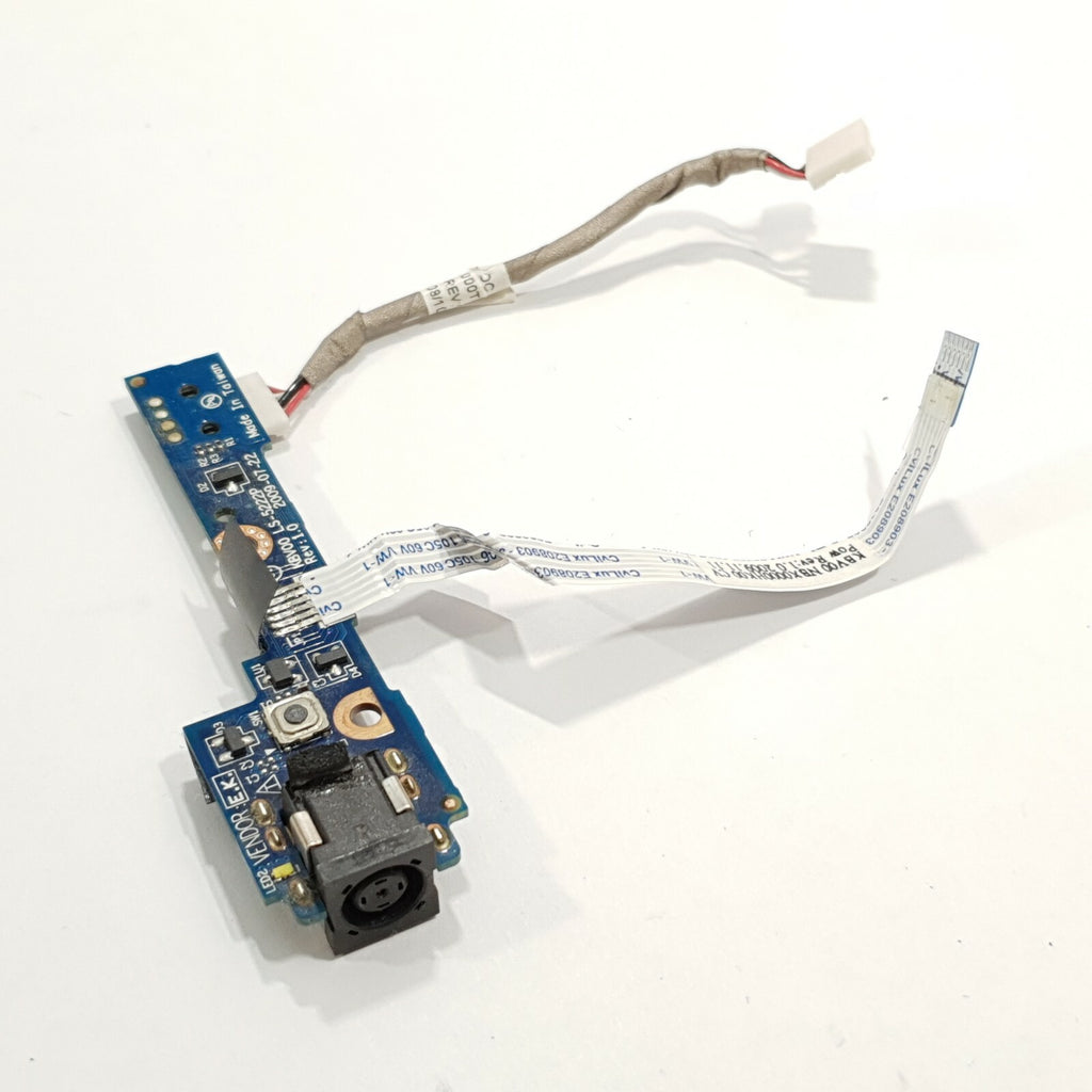 HP ProBook 5310m Original Strombuchse Netzbuchse Power Button Board Platine – Bild 2
