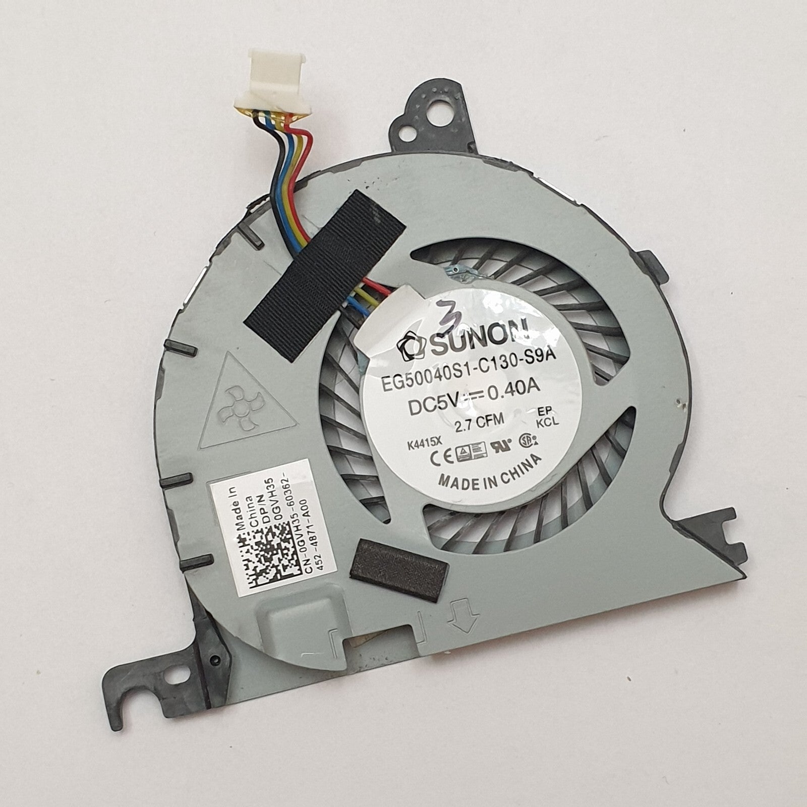 Dell Latitude E7240 Lüfter Fan Cooler Heatsink – Bild 2