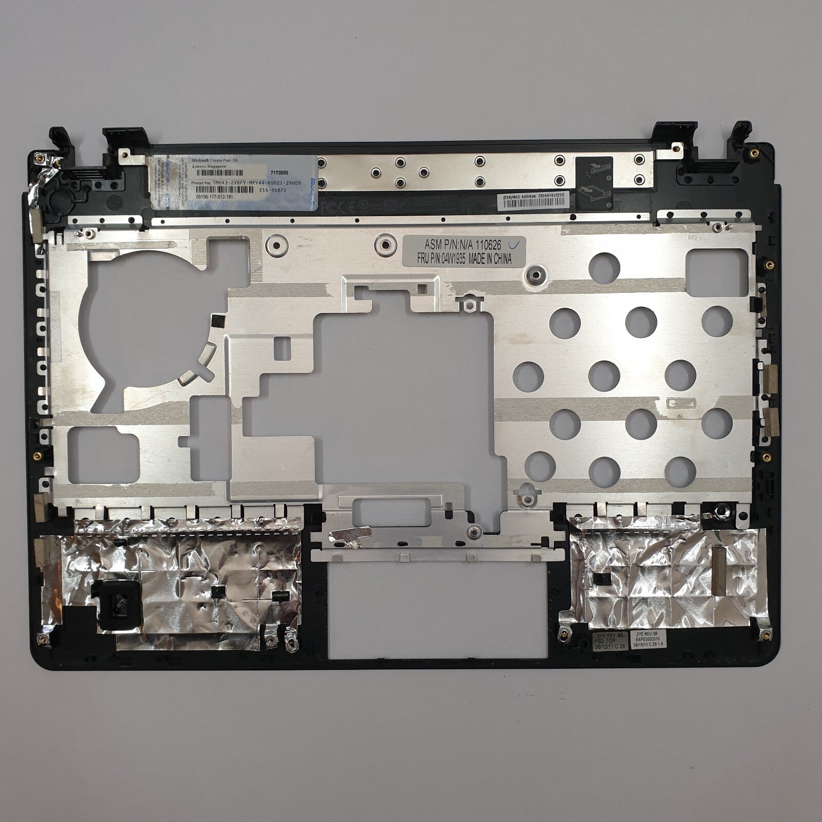 Lenovo ThinkPad Edge E325 Handauflage Top Case Gehäuse Oberteil Palmrest – Bild 2