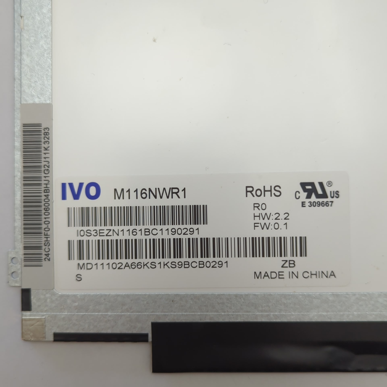 Asus Eee PC 1225B Display 11.6 M116NWR1 Panel LCD Bildschirm – Bild 3