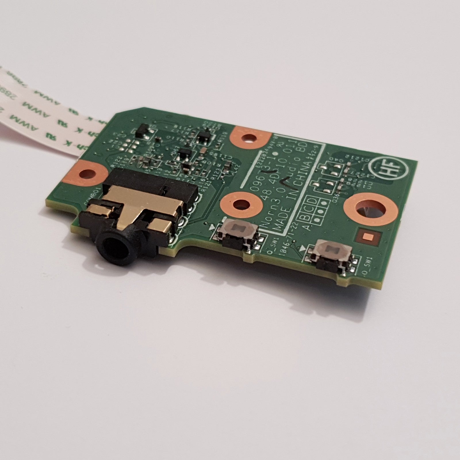 HP EliteBook 2740p Audio Sound Board Kopfhörer Anschluss Platine Jack
