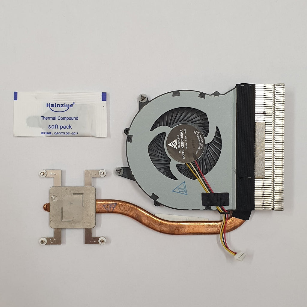 Lenovo ThinkPad Edge E325 Kühler Heatsink Lüfter Fan mit Wärmeleitpaste – Bild 2