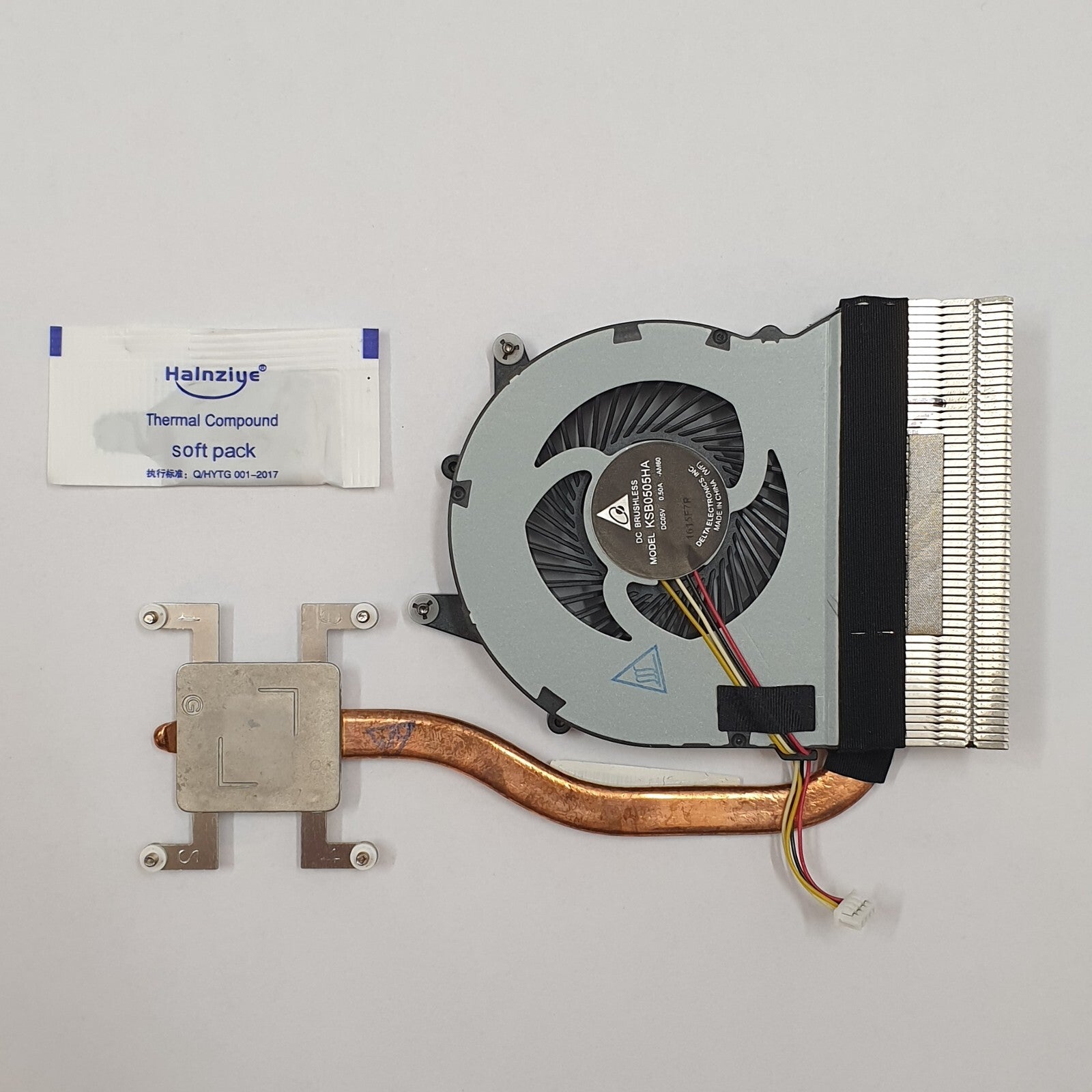 Lenovo ThinkPad Edge E325 Kühler Heatsink Lüfter Fan mit Wärmeleitpaste – Bild 2