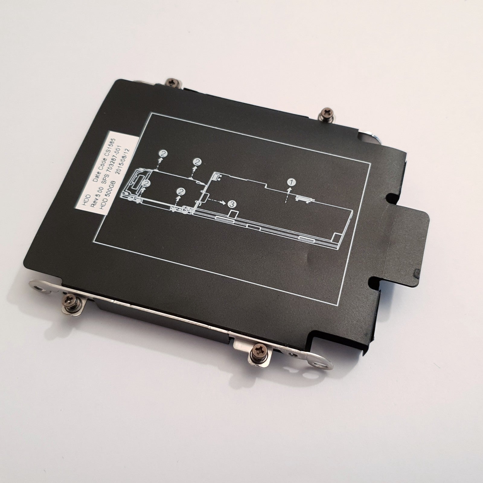 HP EliteBook 840 HDD Festplattenrahmen Einbaurahmen Caddy Bracket Halterung