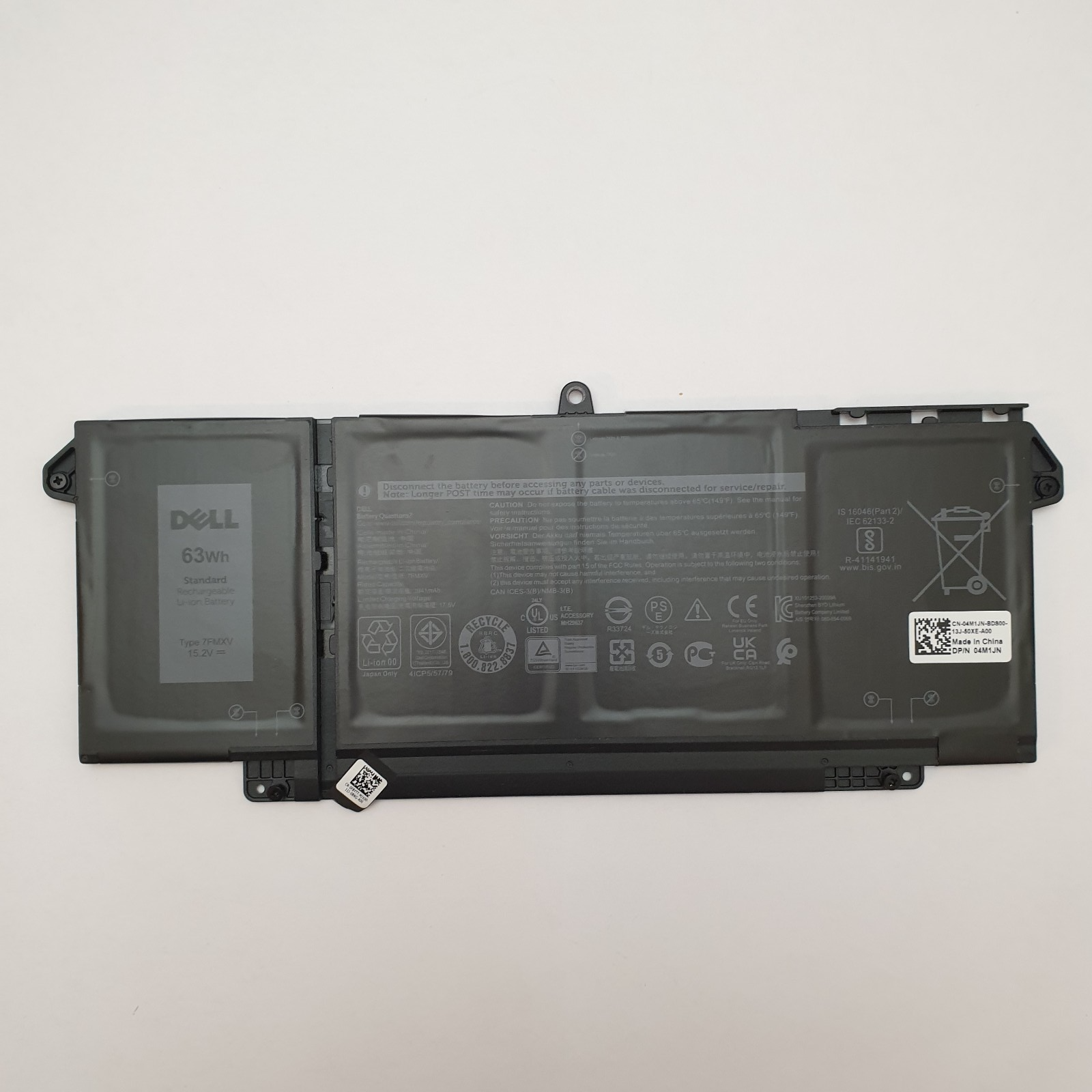 Dell Latitude 5320 Original Akku 63Wh 3941 mAh Li-ion Battery Pack