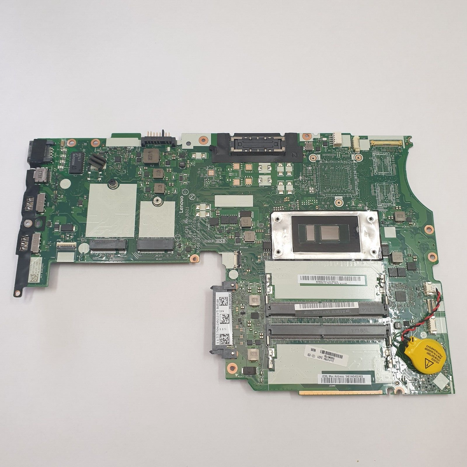 Lenovo ThinkPad L470 Intel Core i5-6200U Mainboard Motherboard Systemboard