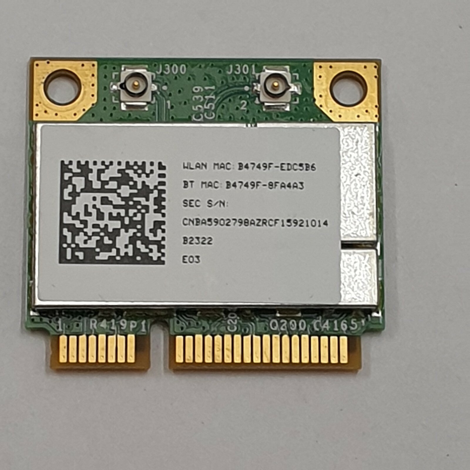 Samsung RV511 WLAN Karte Wifi Card Broadcom BCM94313HMGB