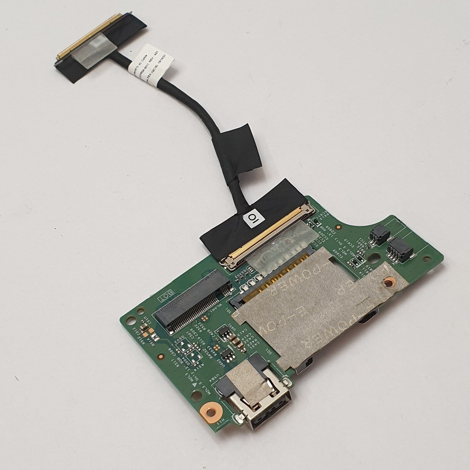 Dell Latitude 3390 2-in-1 USB Card IO Board Platine Card Reader mit Kabel