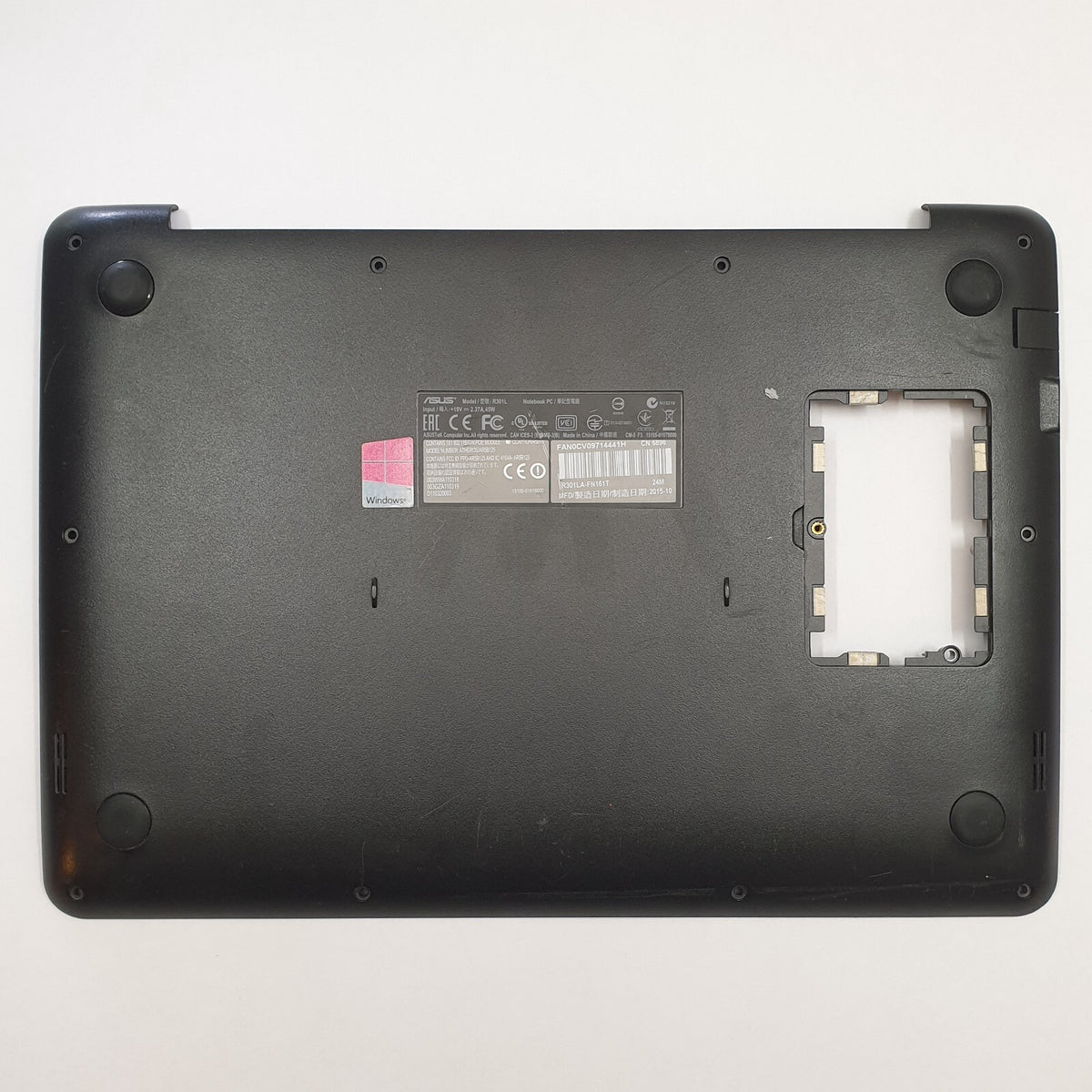 ASUS R301L Gehäuse Unterschale Unterteil Bottom Base Cover Case Ersatzteil