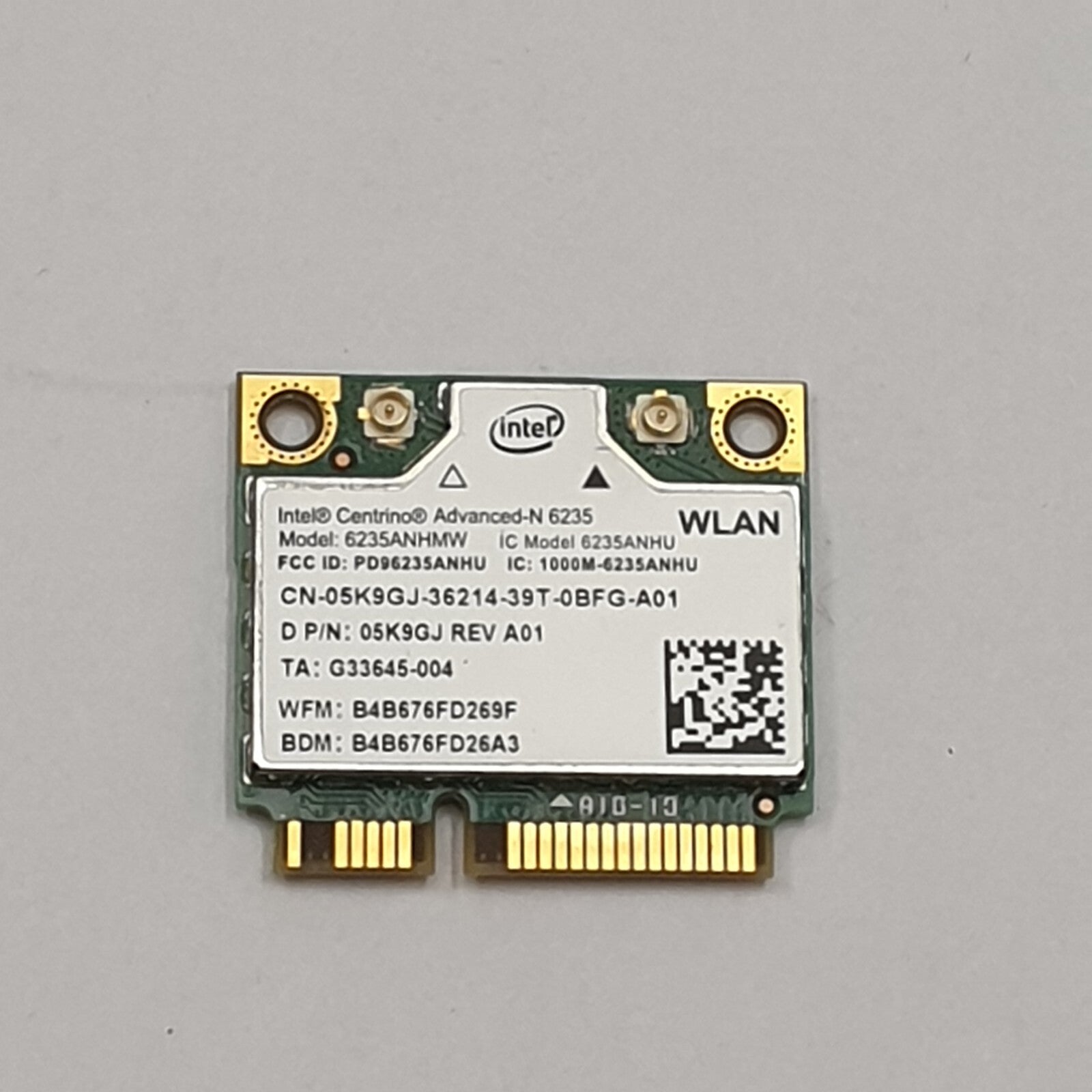 Dell Latitude 3330 WLAN Karte Wifi Intel Centrino Advanced N 6235 6235ANHMW