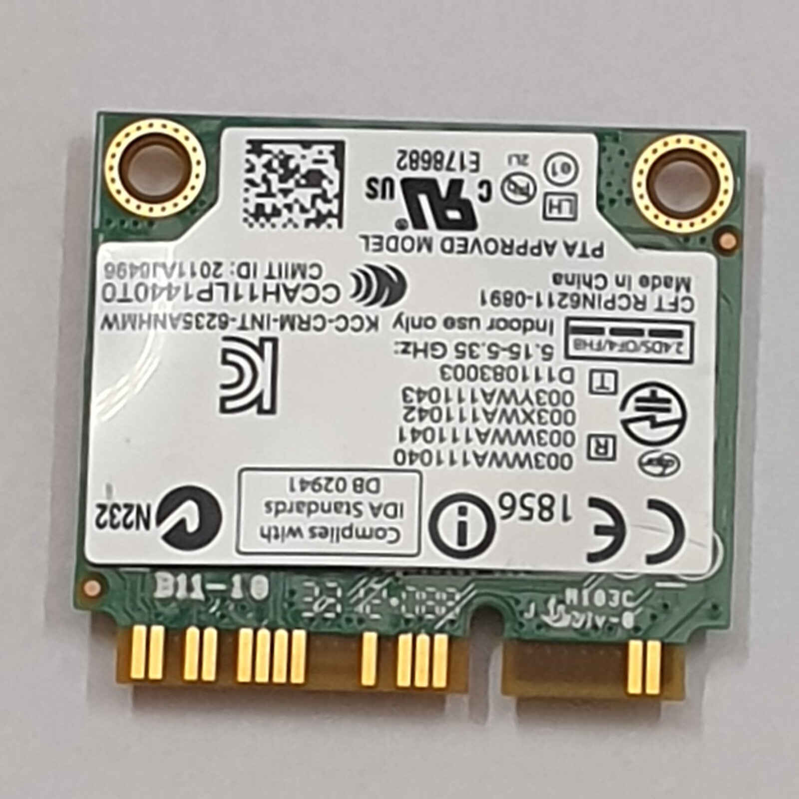 Samsung Smart PC XE700T WLAN Karte Wifi Card Wireless