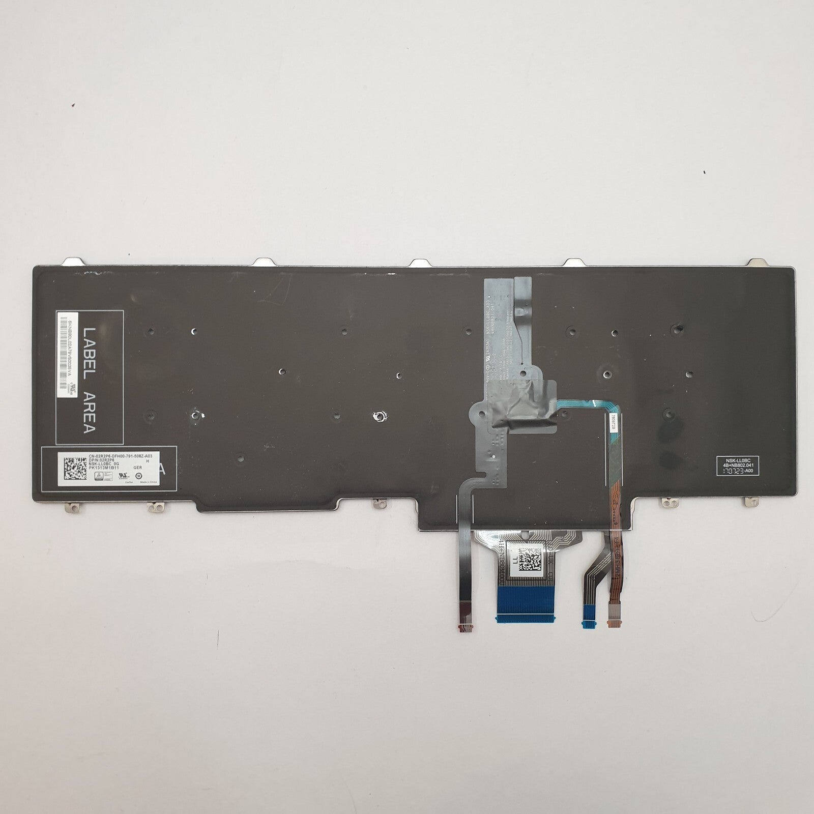 Dell Precision 7520 Original Tastatur Deutsch QWERTZ Keyboard Backlit – Bild 2