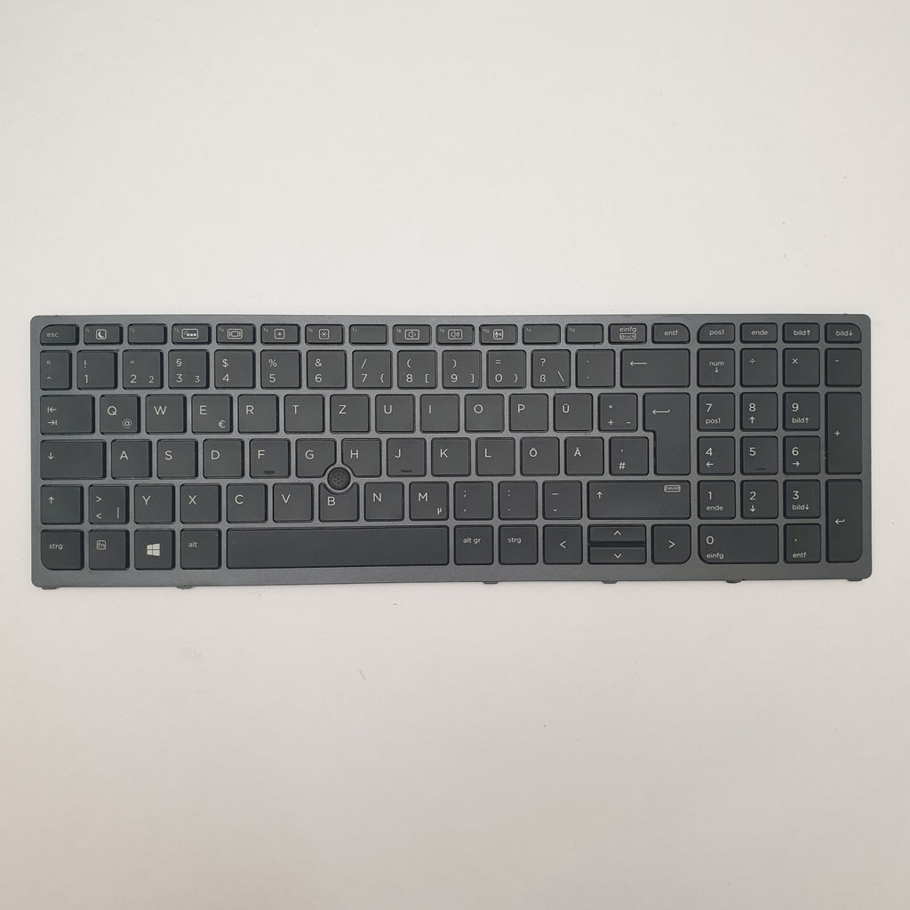 HP ZBook 15 G3 Tastatur Deutsch QWERTZ Keyboard Backlit mit Beleuchtung