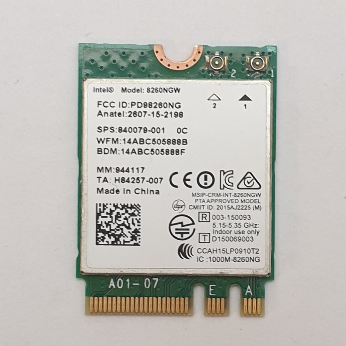 ASUS Zenbook UX410U WLAN Karte WiFi Wireless Modul M.2 NGFF Bluetooth