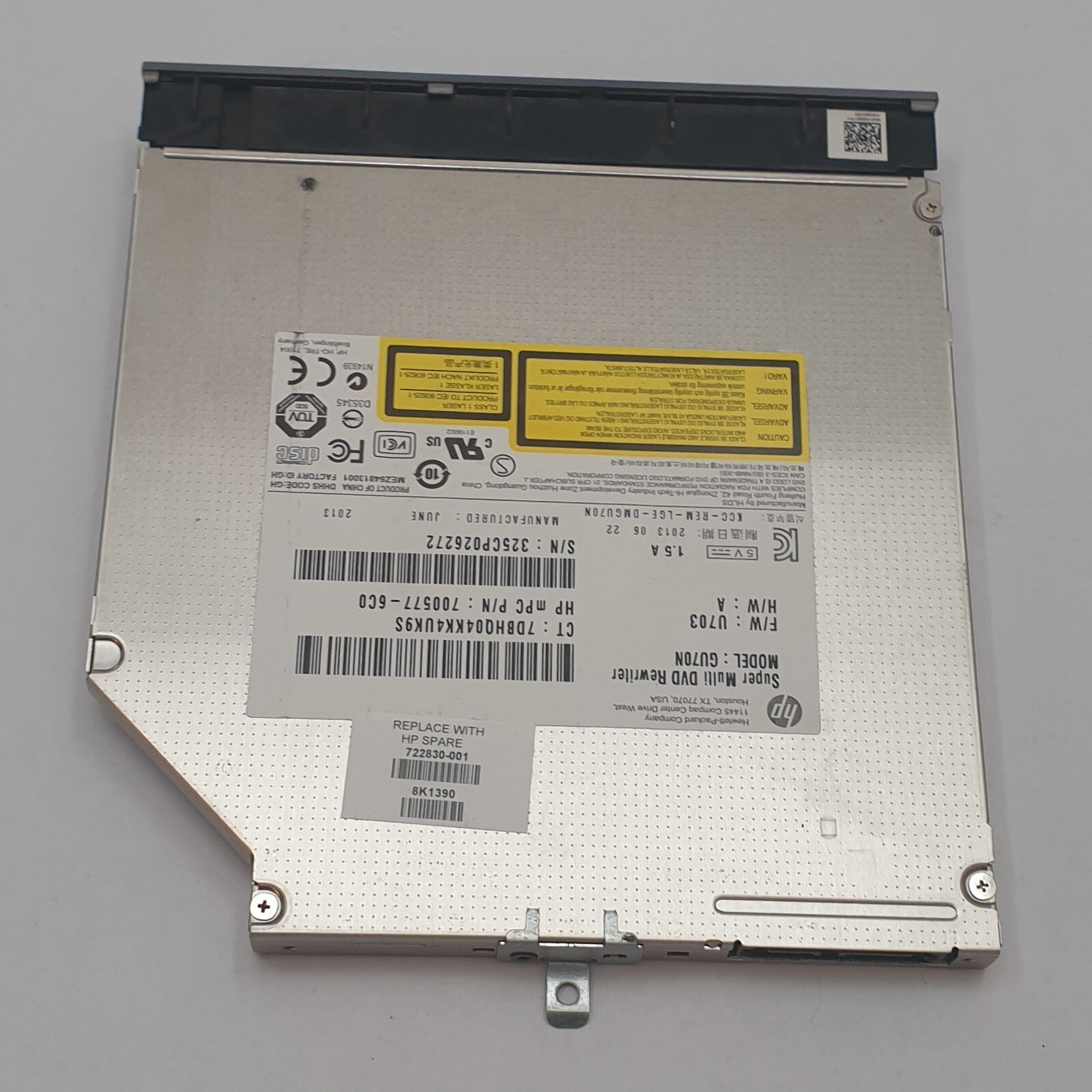 HP ProBook 450 g0 DVD Laufwerk Interner Brenner Optical Drive – Bild 2