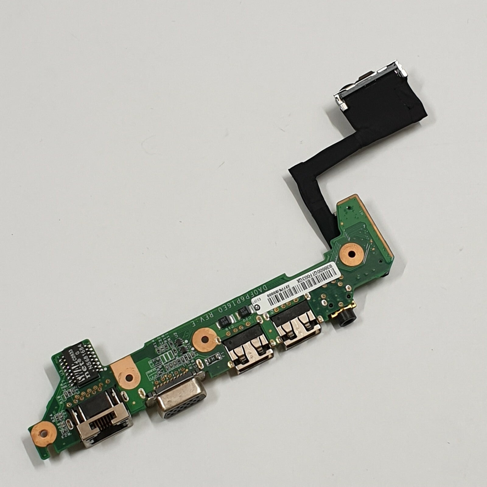 HP Compaq Mini 311 Audio Sound I/O Board USB VGA LAN Audio Anschluss Platine – Bild 2