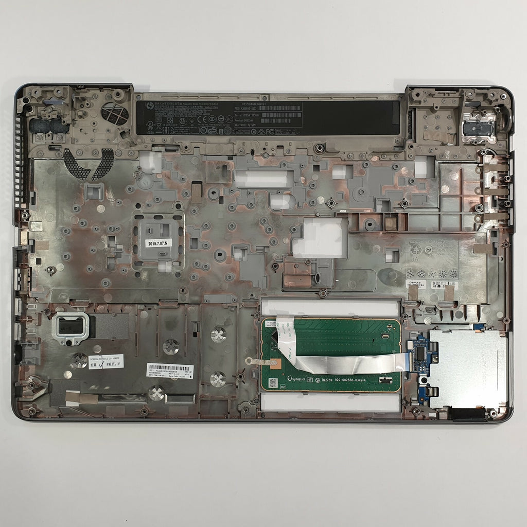 HP ProBook 650 655 G1 Handauflage Palmrest Oberseite Gehäuseteil Touchpad – Bild 2