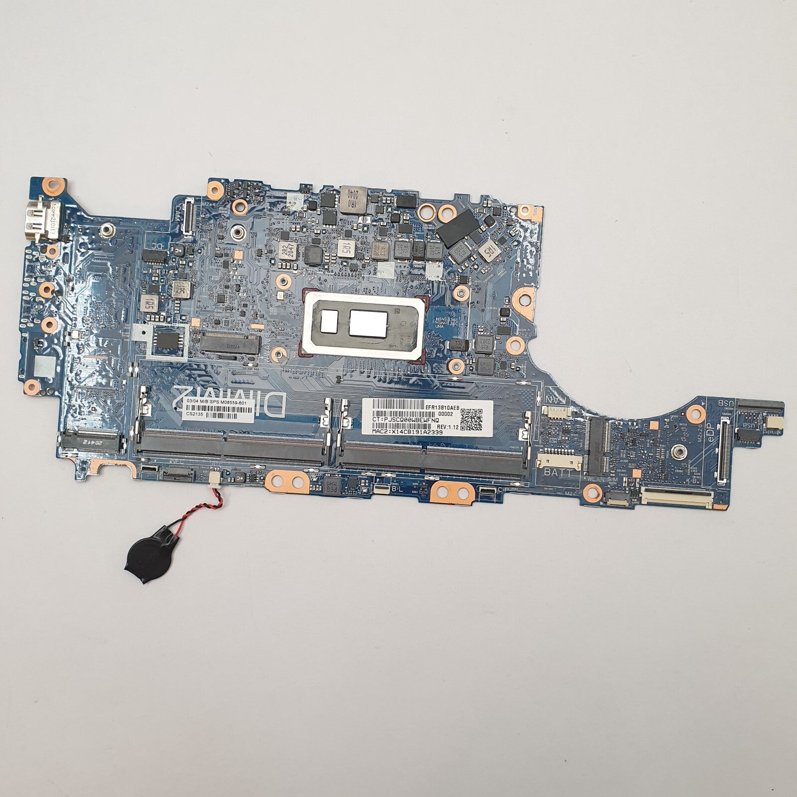 HP EliteBook 830 G7 Mainboard Intel Core i5 10310U Laptop Motherboard