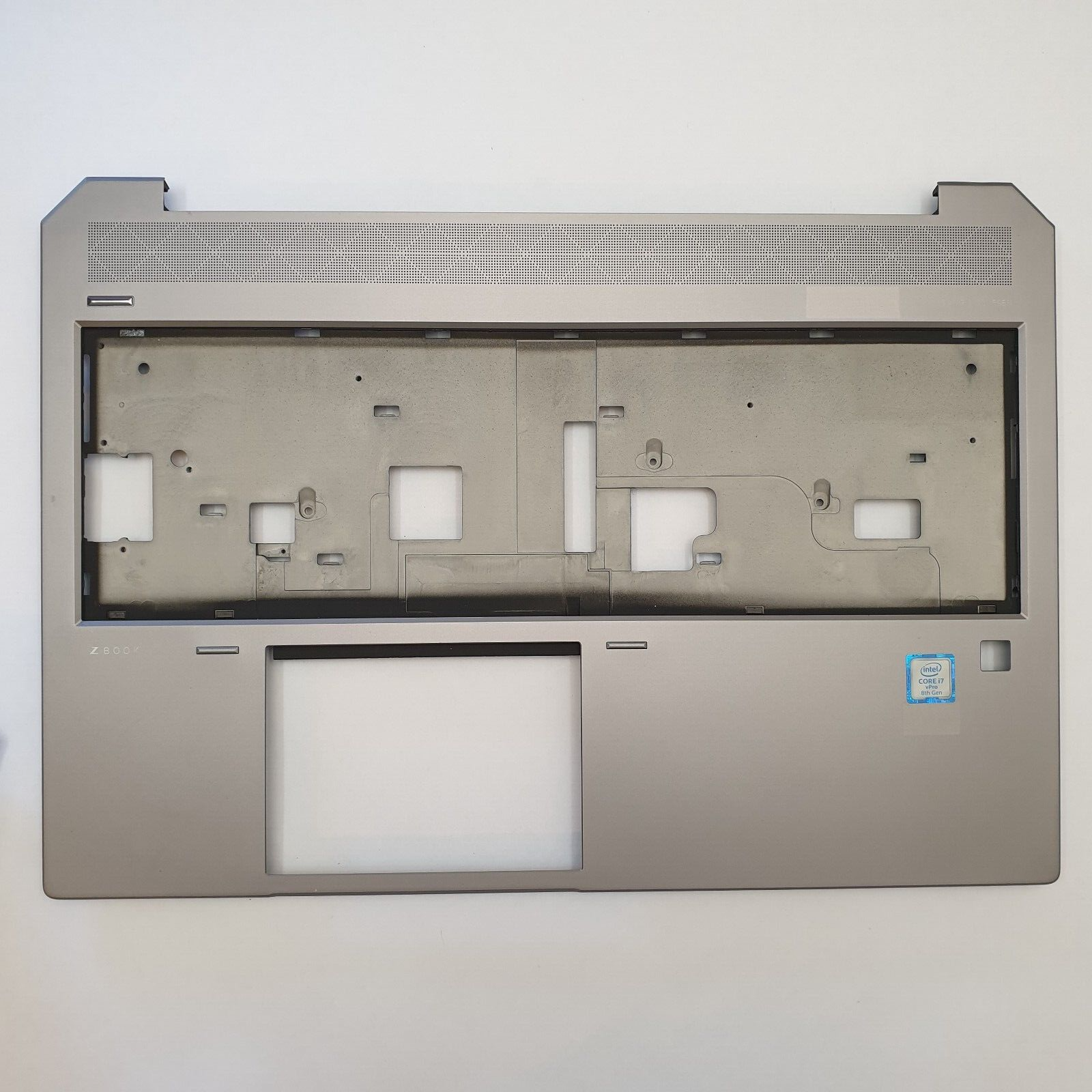 HP ZBook 15 G5 Top Case Handauflage Tastaturbezel Oberseite Gehäuse Grau