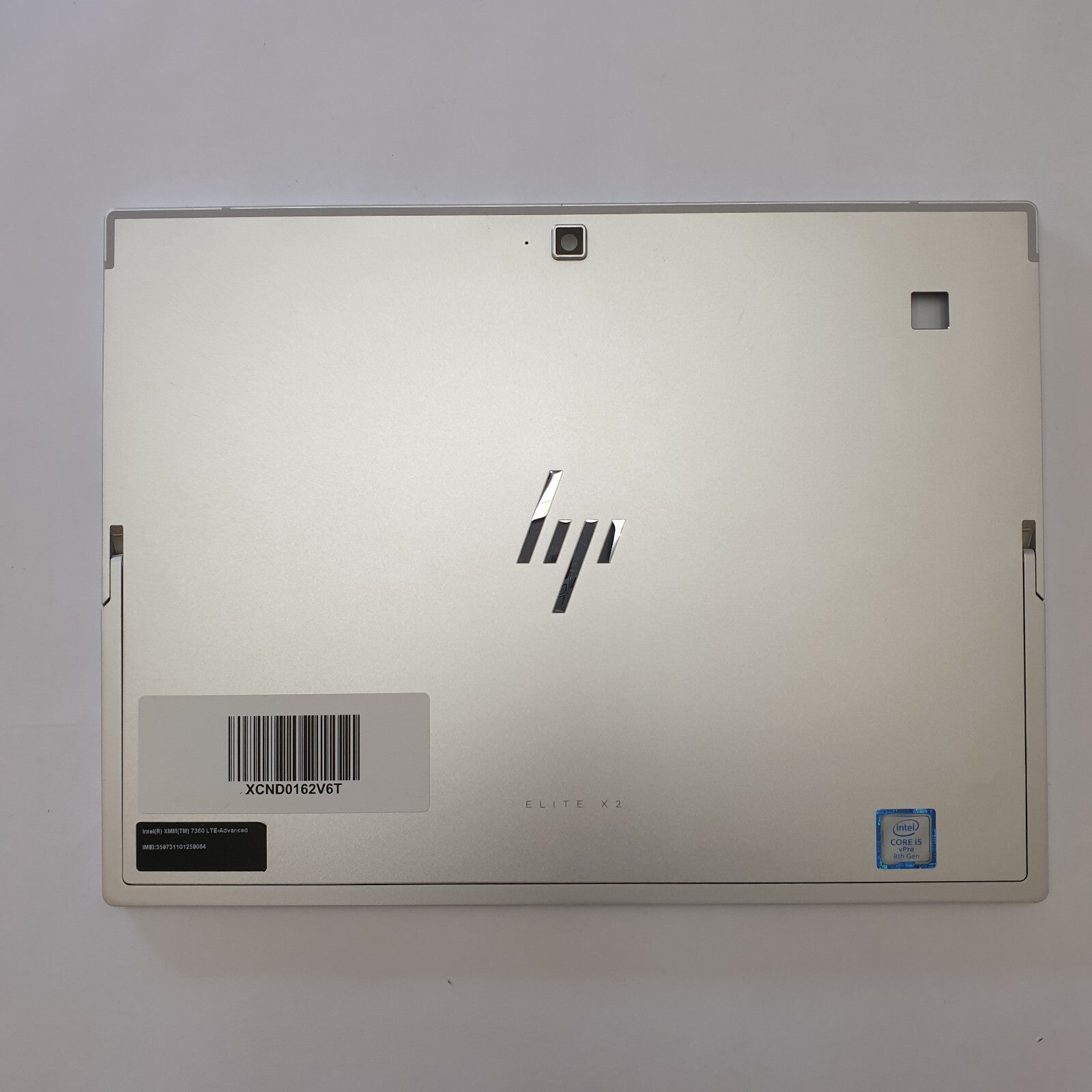 HP Elite X2 G4 Tablet Rückseite Gehäuse Deckel Back Cover Rear Case Silber