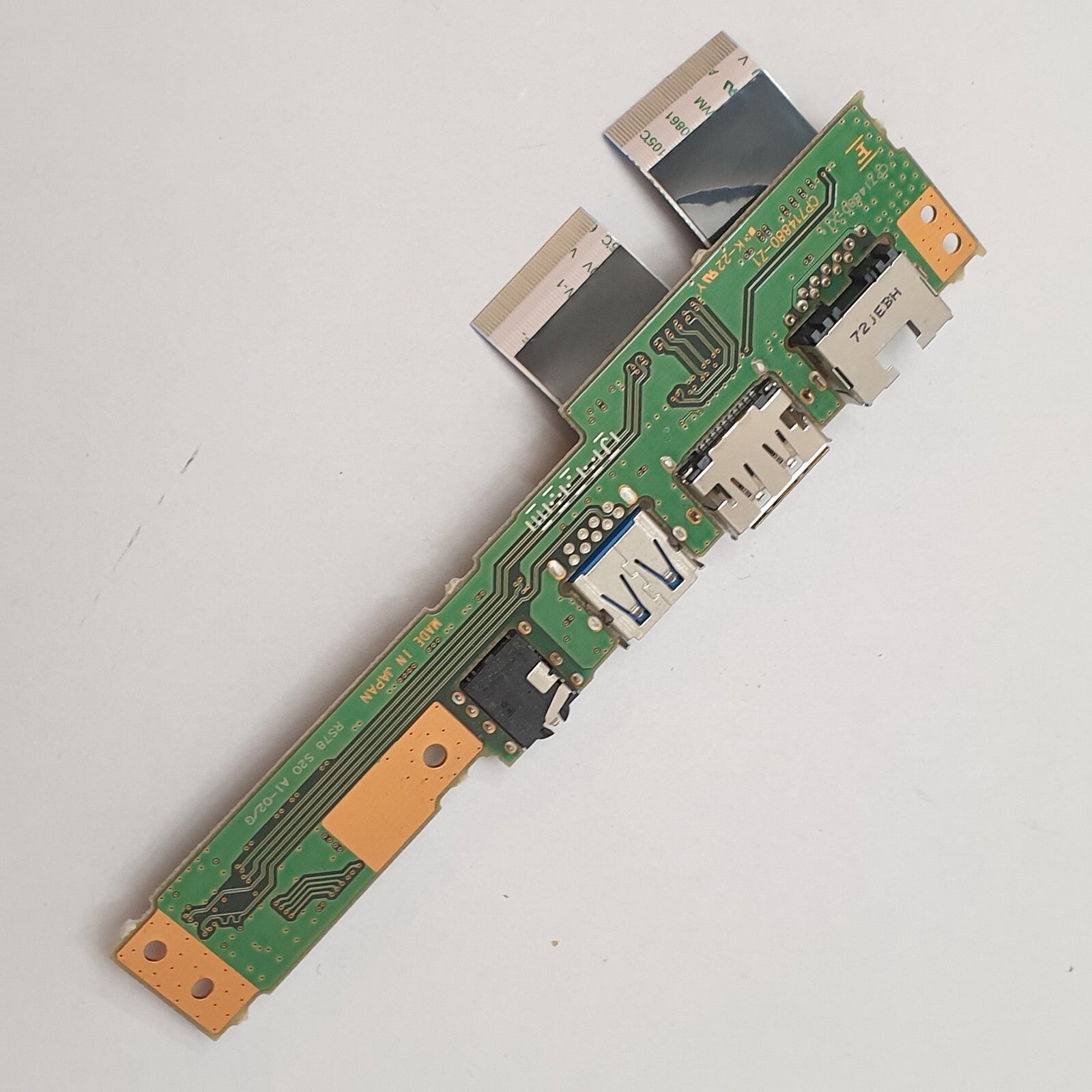 Fujitsu Lifebook U747 USB Audio LAN I/O Board USB Audio LAN Platine Anschluss – Bild 2