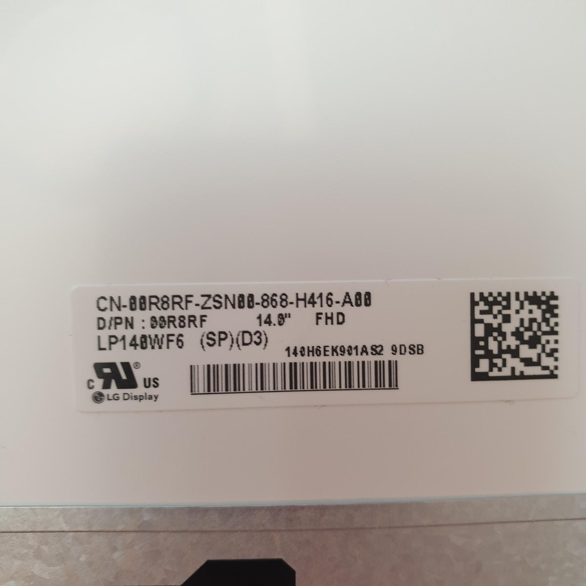 Dell Latitude 5480 FHD Display 14 Zoll LP140WF6 (SP)(D3) Panel LCD Bildschirm