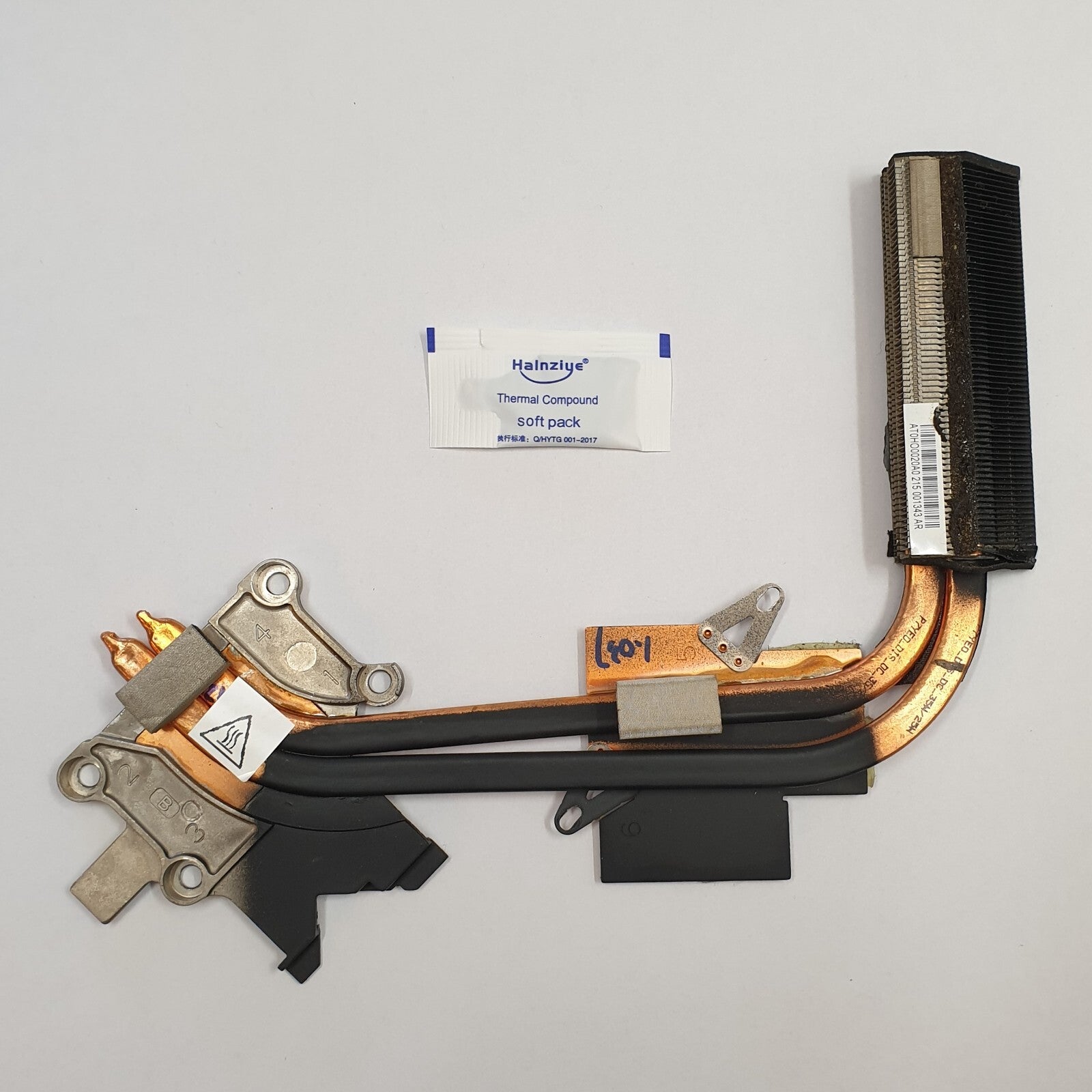 Packard Bell EasyNote LS44HR CPU Kühler Heatsink Kühlkörper Wärmeleitpaste