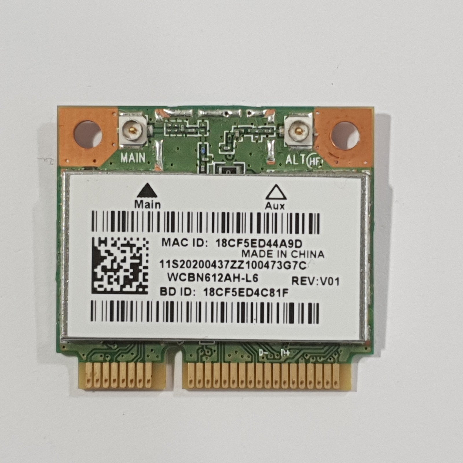Lenovo M30-70 WLAN Karte Wifi Card WCBN612AH-L6 QCWB335