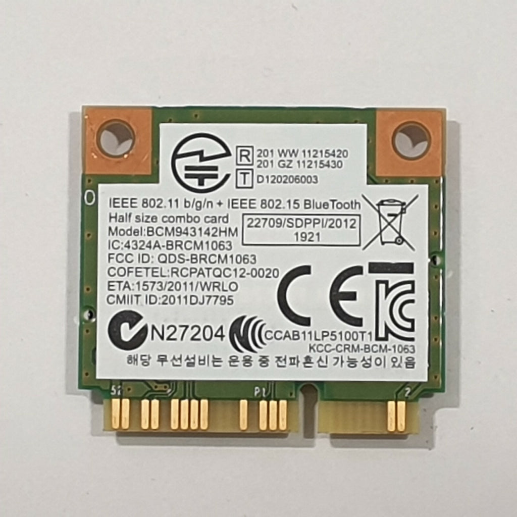 Asus R556 Series WLAN Karte Wifi Wireless Bluetooth BCM943142HM Mini PCIe – Bild 2