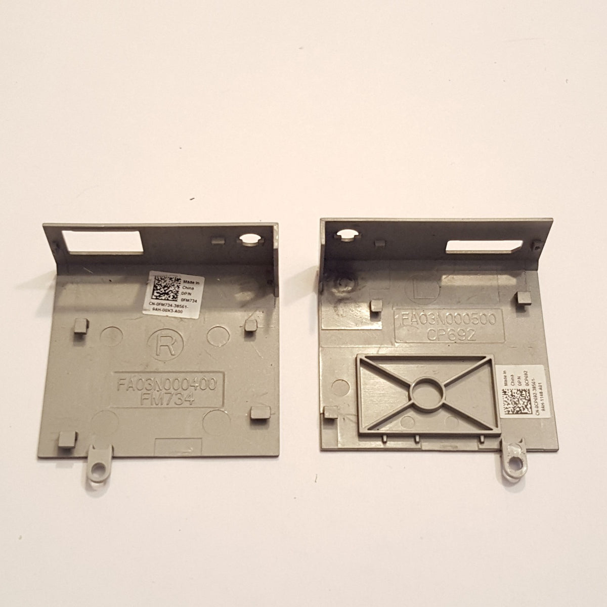 Dell Precision M4400 Scharnierabdeckung Set Scharnierkappen Hinge Cover