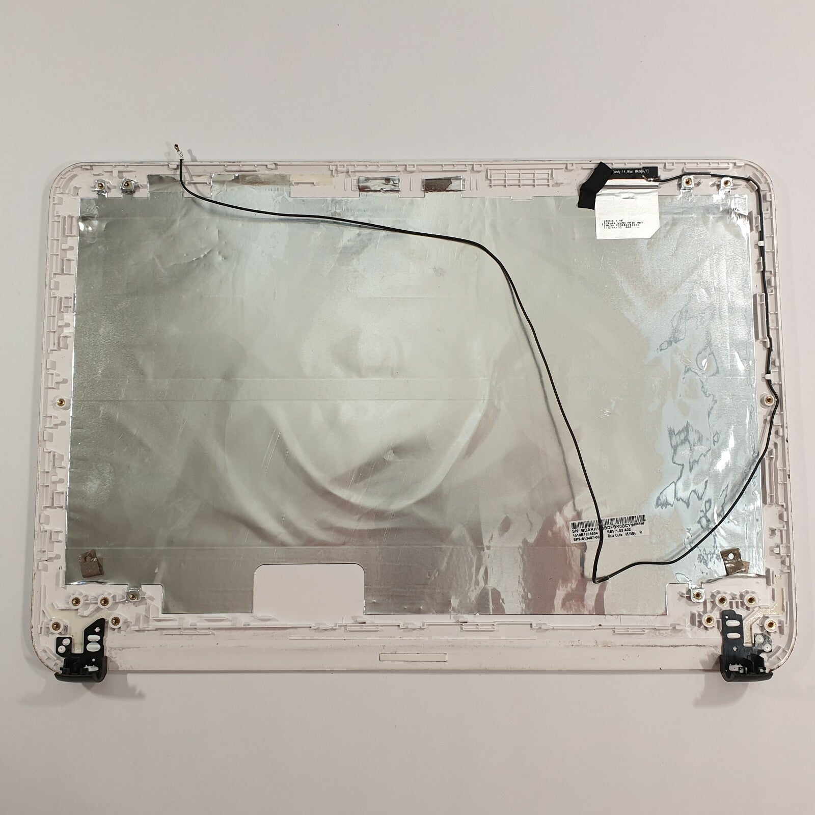 HP 14-ac Serie Displaygehäuse Deckel Gehäuse Top Lid LCD Cover Weiß – Bild 2