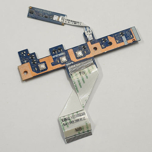 Acer Aspire 7715Z Powerbutton Board mit Flachbandkabel Power Button Platine