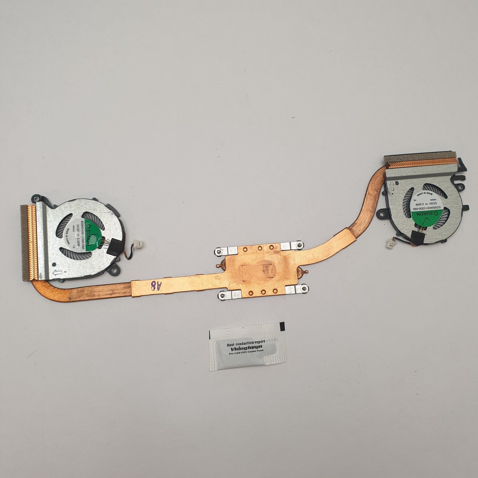 HP EliteBook Folio 1040 G3 CPU Kühler Lüfter Heatsink Fan Wärmeleitpaste – Bild 2