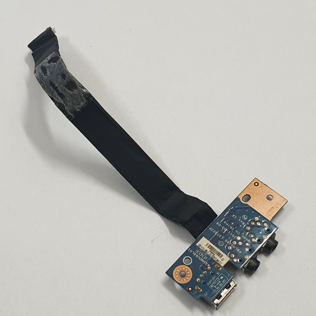 ASUS K53B USB Audio Port Platine I/O Board mit Kabel