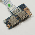 Packard Bell EasyNote TM81-SB USB Board Platine mit Kabel