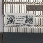 Lenovo ThinkPad L15 G1 Kühler Heatsink Kühlkörper Heatpipe Wärmeleitpaste
