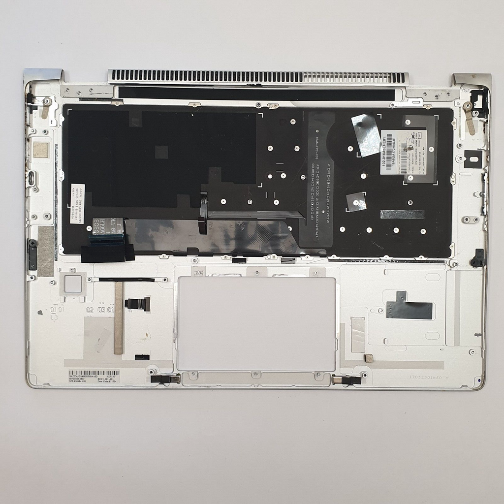 HP EliteBook X360 1030 G2 Handauflage Tastatur Französisch AZERTY Palmrest – Bild 2