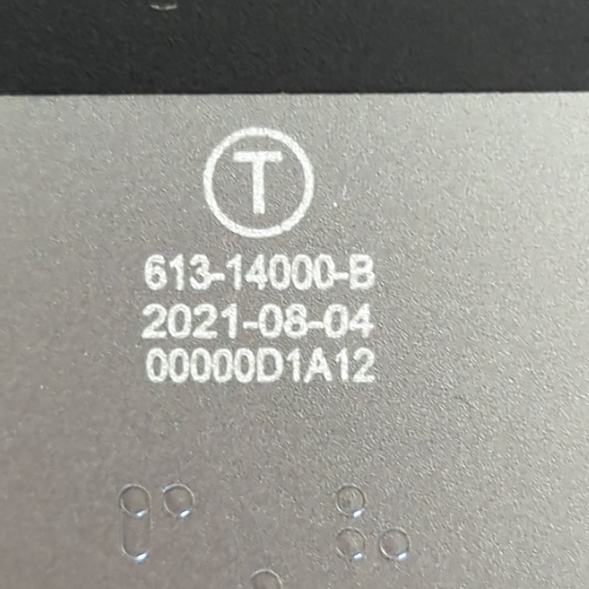 Apple MacBook Pro 13 2020 A2251 Gehäuse Unterschale Bottom Case Cover Grau