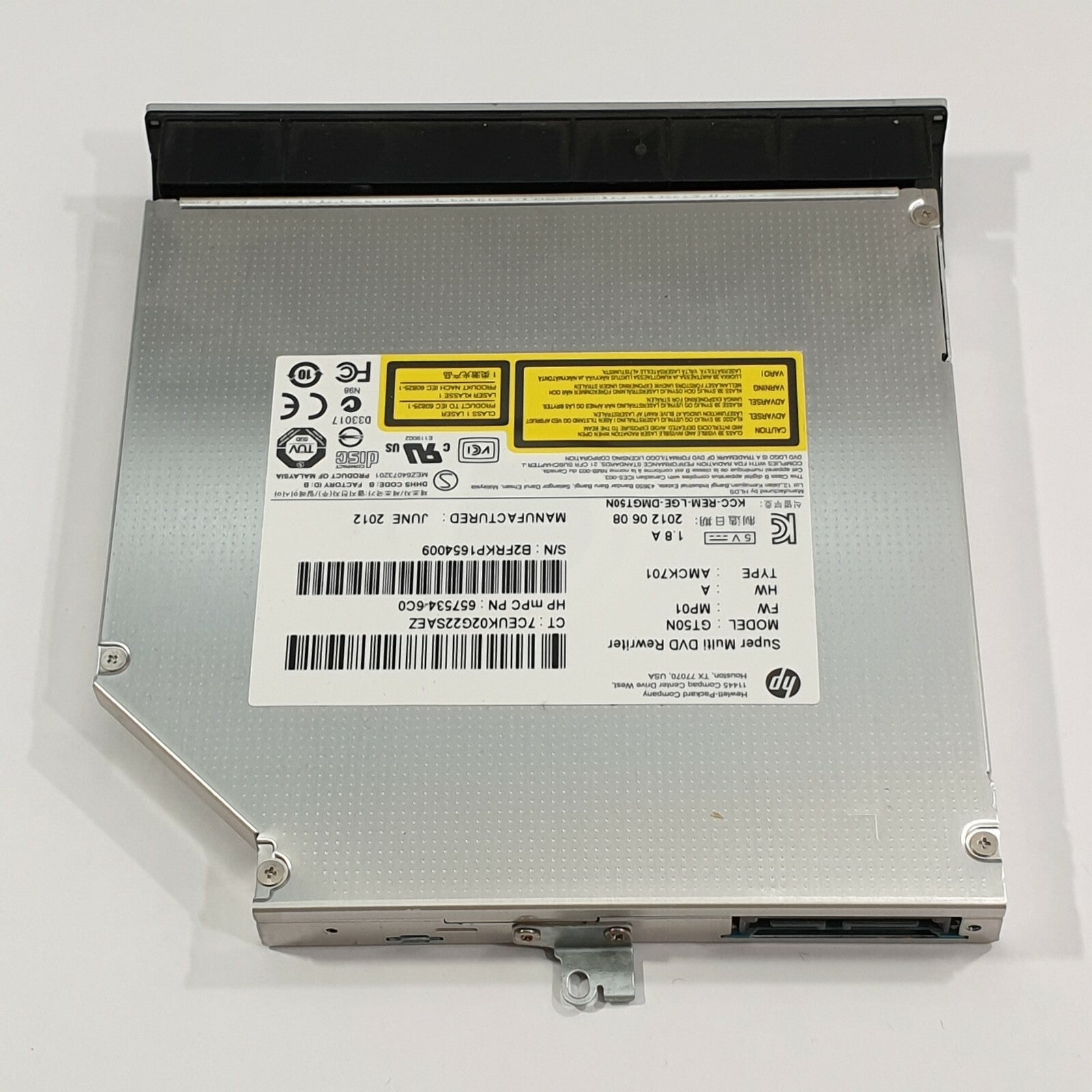 HP Pavilion dv7 7000 DVD Laufwerk Brenner GT50N 657534-6C0 Super Multi Rewriter – Bild 2