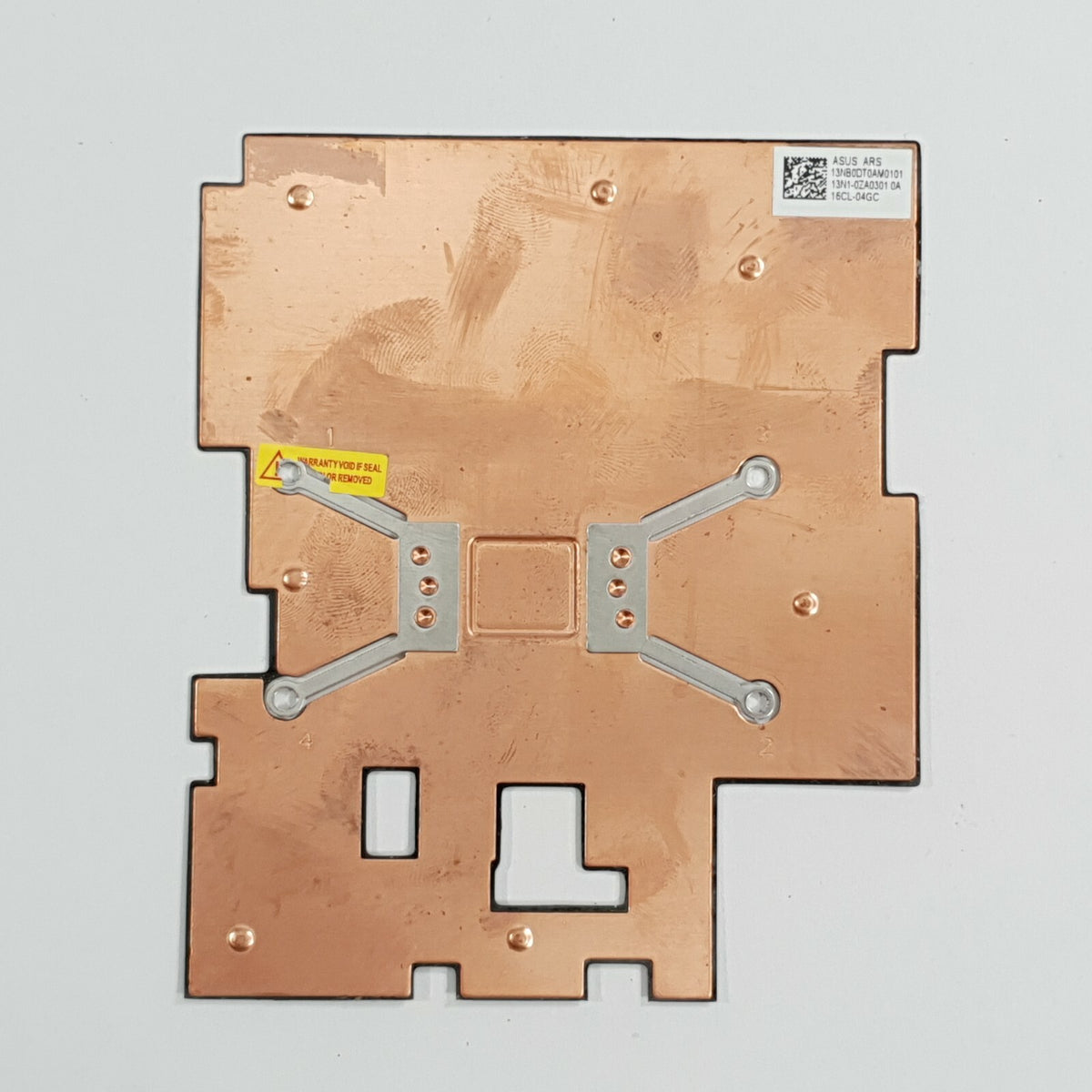 Asus VivoBook E403N E403NA Passiv Kühler Heatsink Kühlkörper Kupferplatte