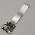 HP Pavilion 17-e USB LAN Board I/O Platine mit Kabel