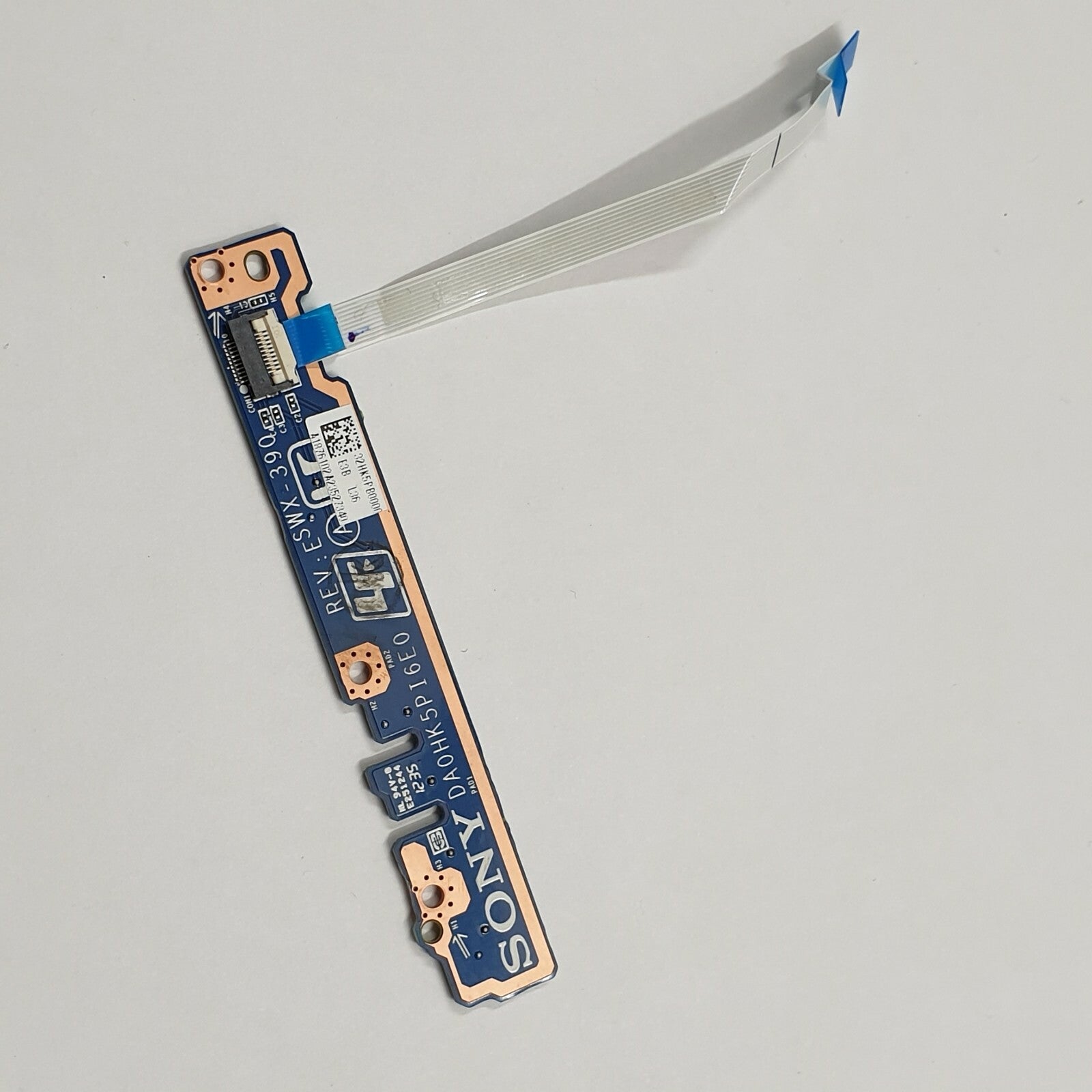 Sony VAIO SVE1512C6E Powerbutton Board Einschaltknopf Platine mit Kabel – Bild 2