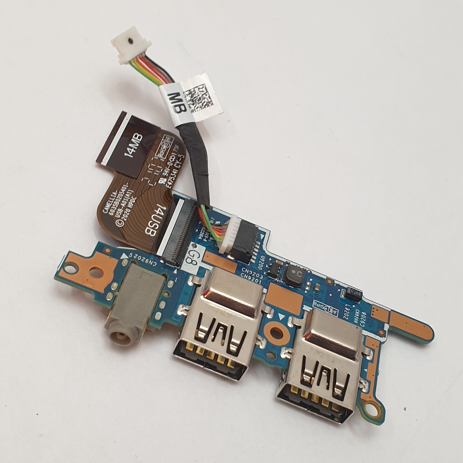 HP Elitebook 840 G8 USB Audio Port Board