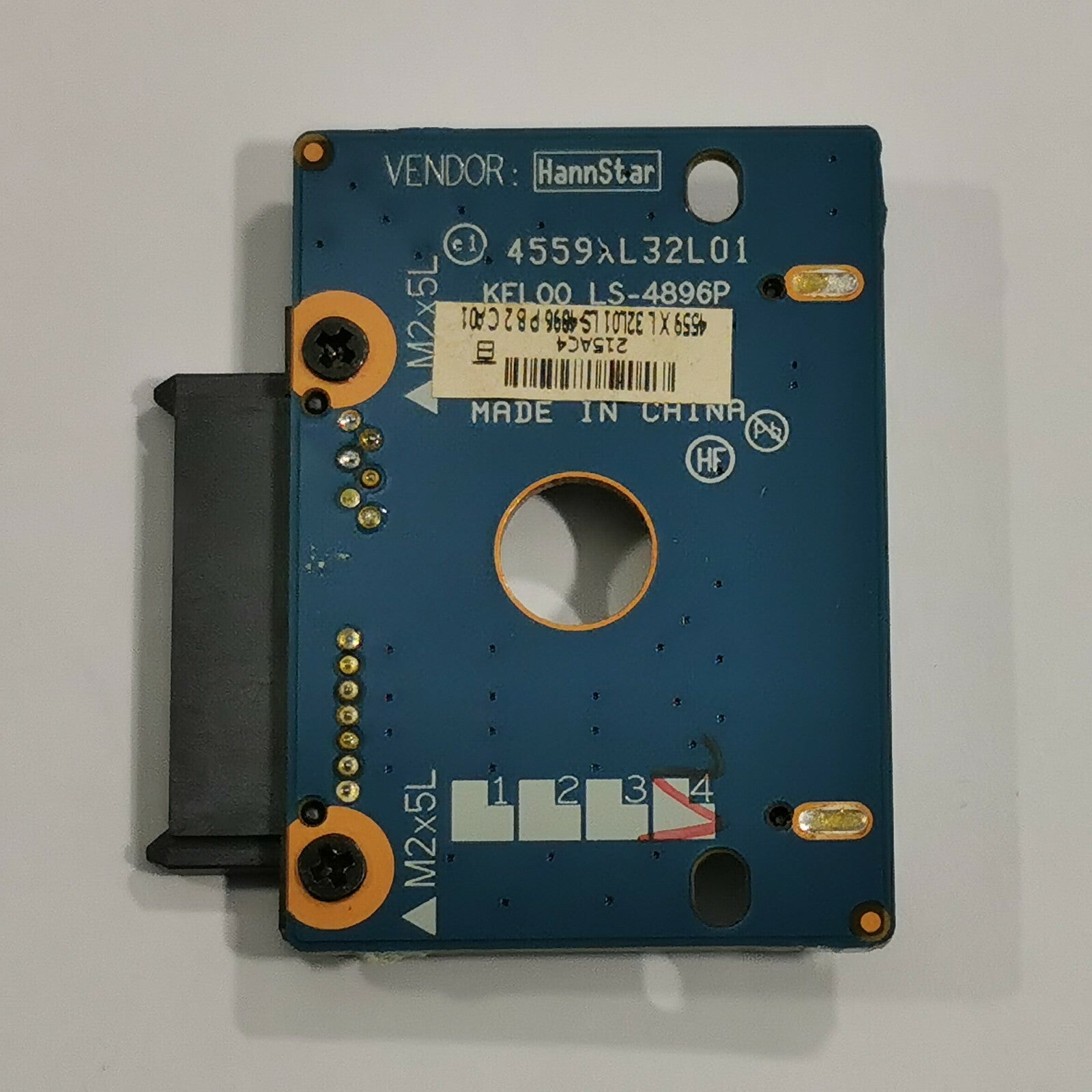 HP ProBook 6540b SATA DVD Connector Platine ODD Adapter Board